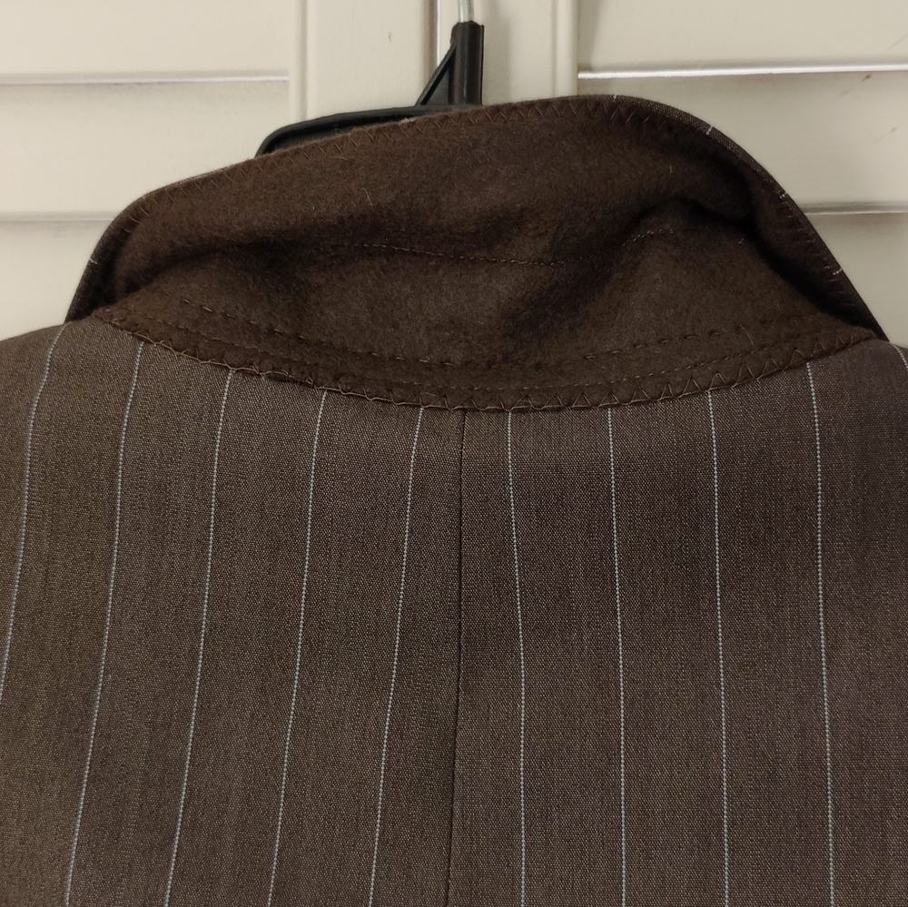 Brooks Brothers Brown Suit Classic Wool Blend - Picture 5 of 9
